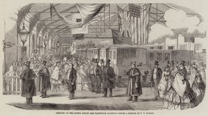 Opening of the South Devon and Tavistock Railway by Thomas Valentine Robins